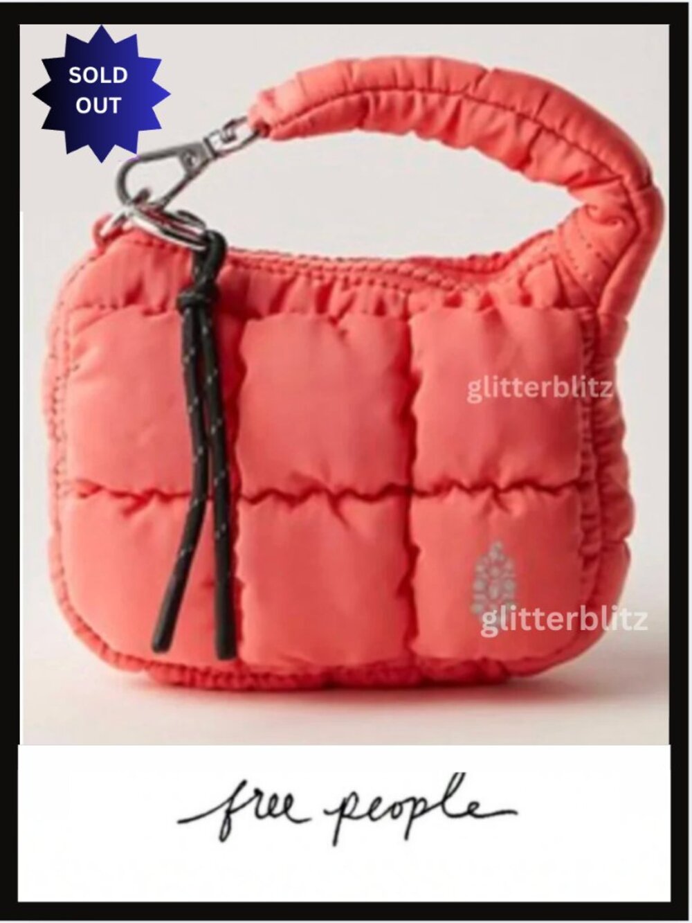 Free People Quilted Micro Pouch